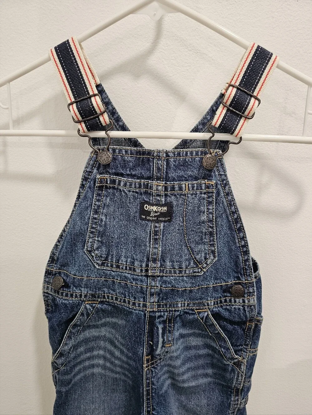 Oshkosh B'gosh‎ Infant Boys Denim Overall Size 24 Months